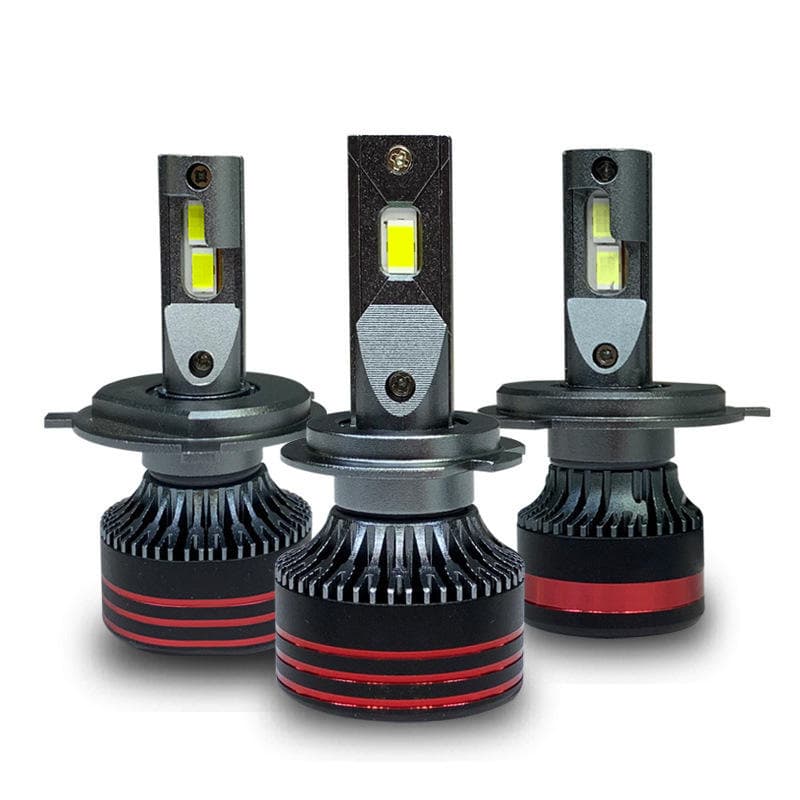 Car LED Headlight M8pro LED Front Light H4 Three Copper Tubes 120W Modified H7 H11 Blade High Brightness Bulb