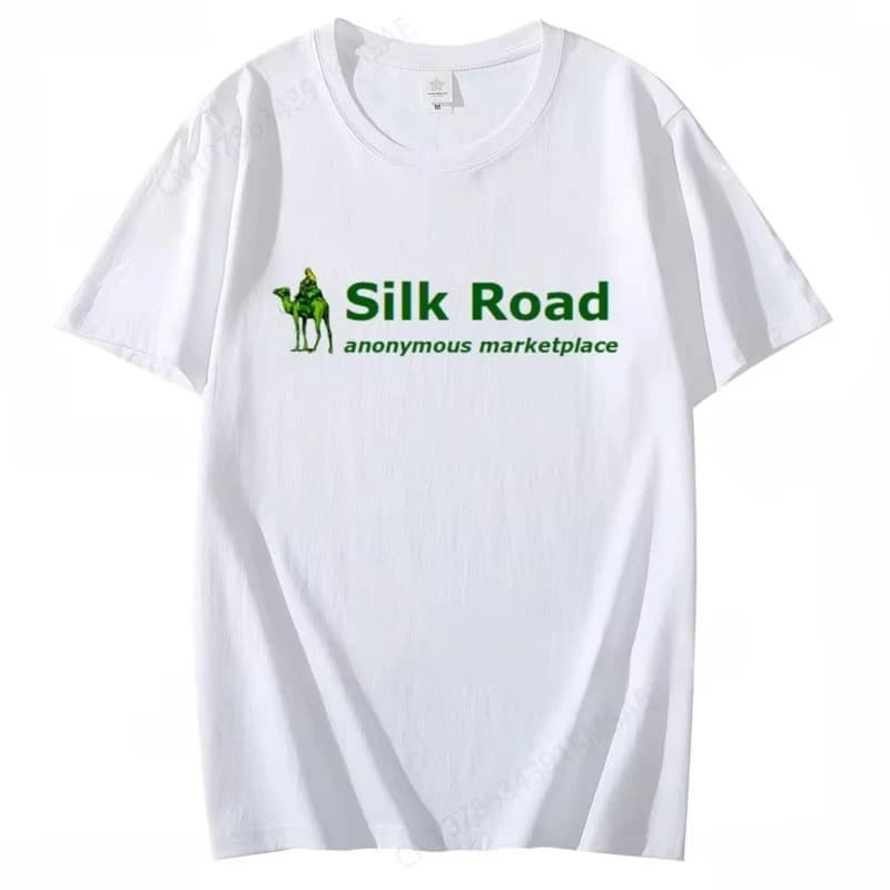 【Cross-border EU Size】Summer The Silk Road Movie Tops Men's Clothing