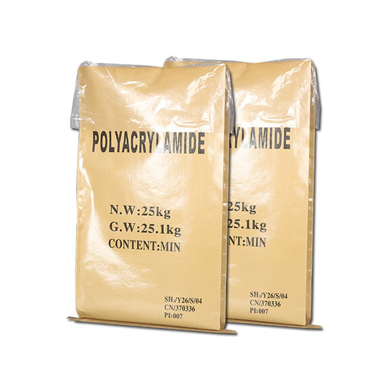 25kg chemical packaging bags, kraft woven bags, polyacrylamide paper-plastic composite bags