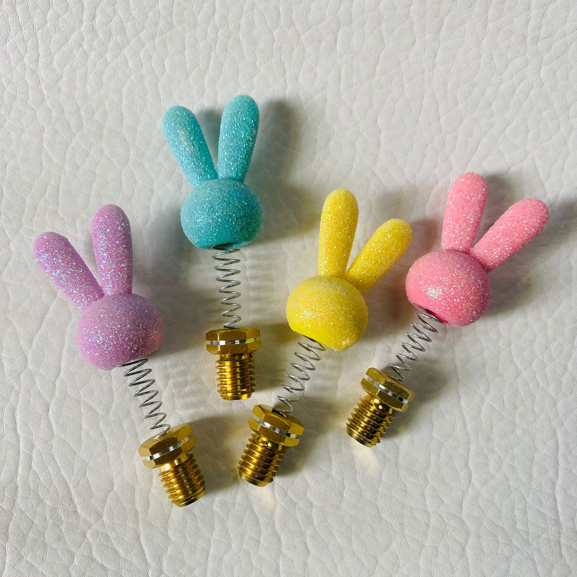 Motorcycle Modification Screws Decorative Spring Doll Ornaments Electric Vehicle Decorations Rearview Mirror Cartoon Accessories Modification