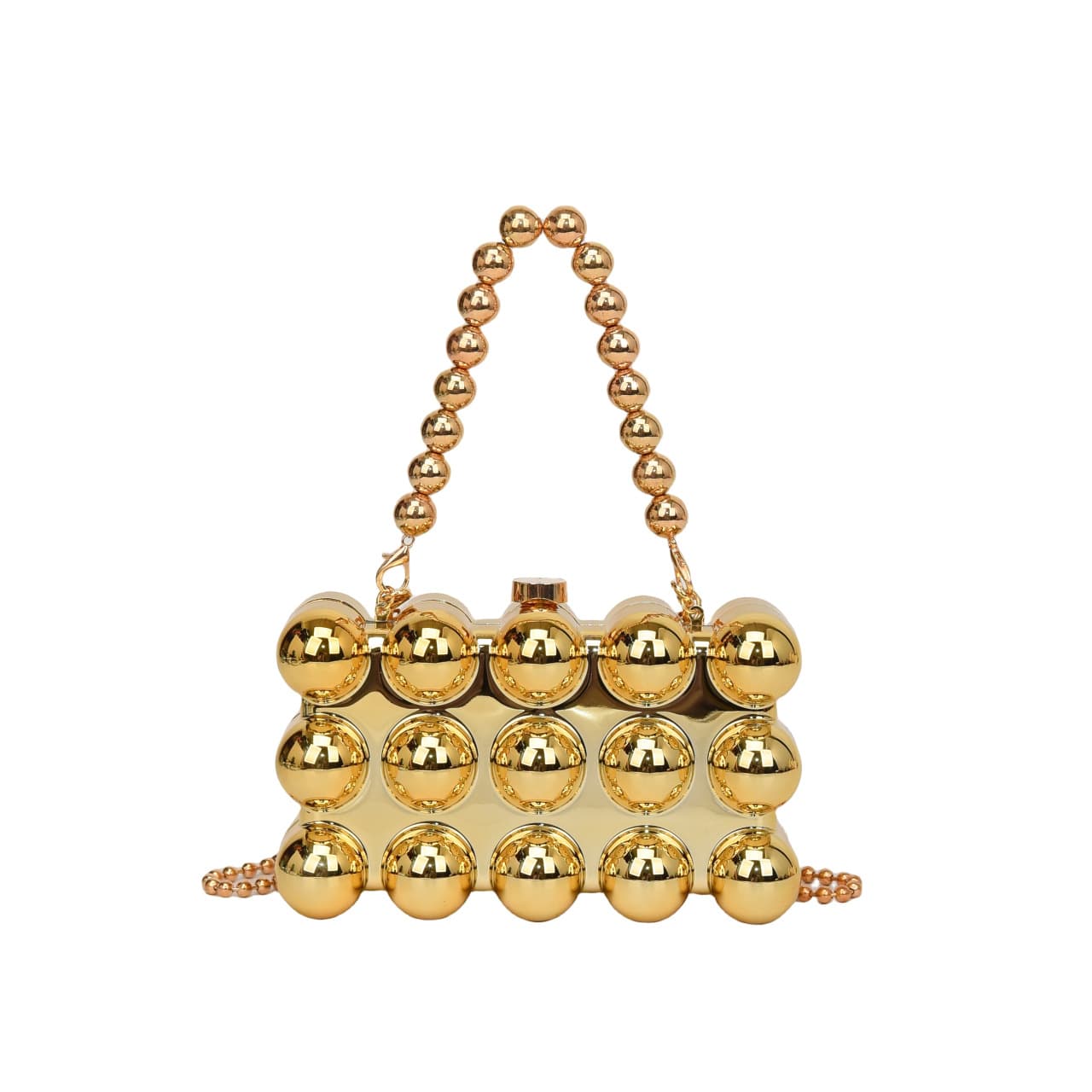 New Cross-Border Bead Egg Carton Box Bag Fashion Acrylic Handbag Women European and American Handheld Bag Single Shoulder Crossbody Bag