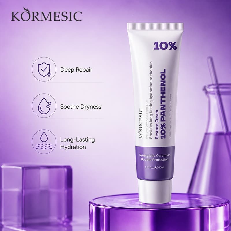 KORMESIC10% panthenol face cream Repair cream moisturizing facial care cream cross-border wholesale
