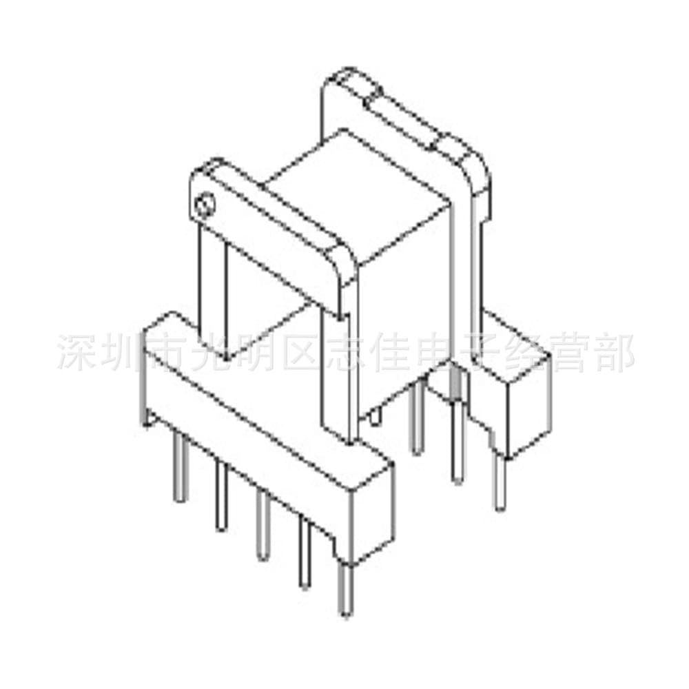 EE30-11 Wide Horizontal 5+5 Pin G3010 Transformer Core Bobbin EI30 Communication Bobbin Core