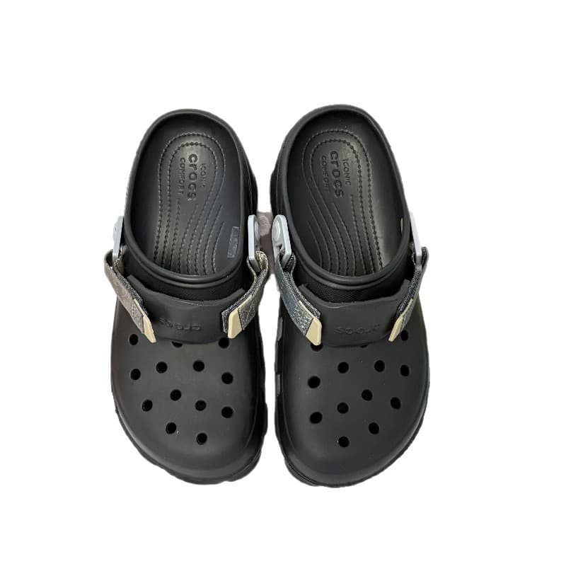 2026 Ke Luo Ge Crocs Summer New Unisex Beach Sandals Casual Slippers
