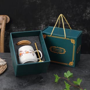 Ceramic Coffee Cup, Office Mug, Large Capacity Mug, Couple Cup Set, Beverage Cup, Tea Cup, Gift Box Set