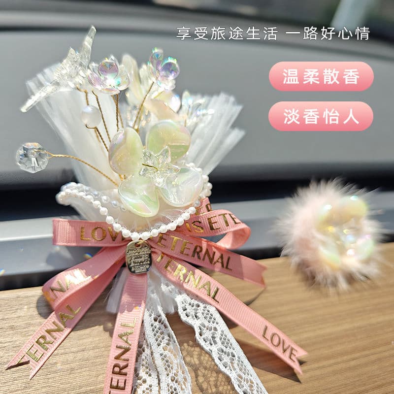 Creative Cute Annie Baby Car Interior Decoration Ornament Dashboard Car Aromatherapy Deodorizing Perfume for Women
