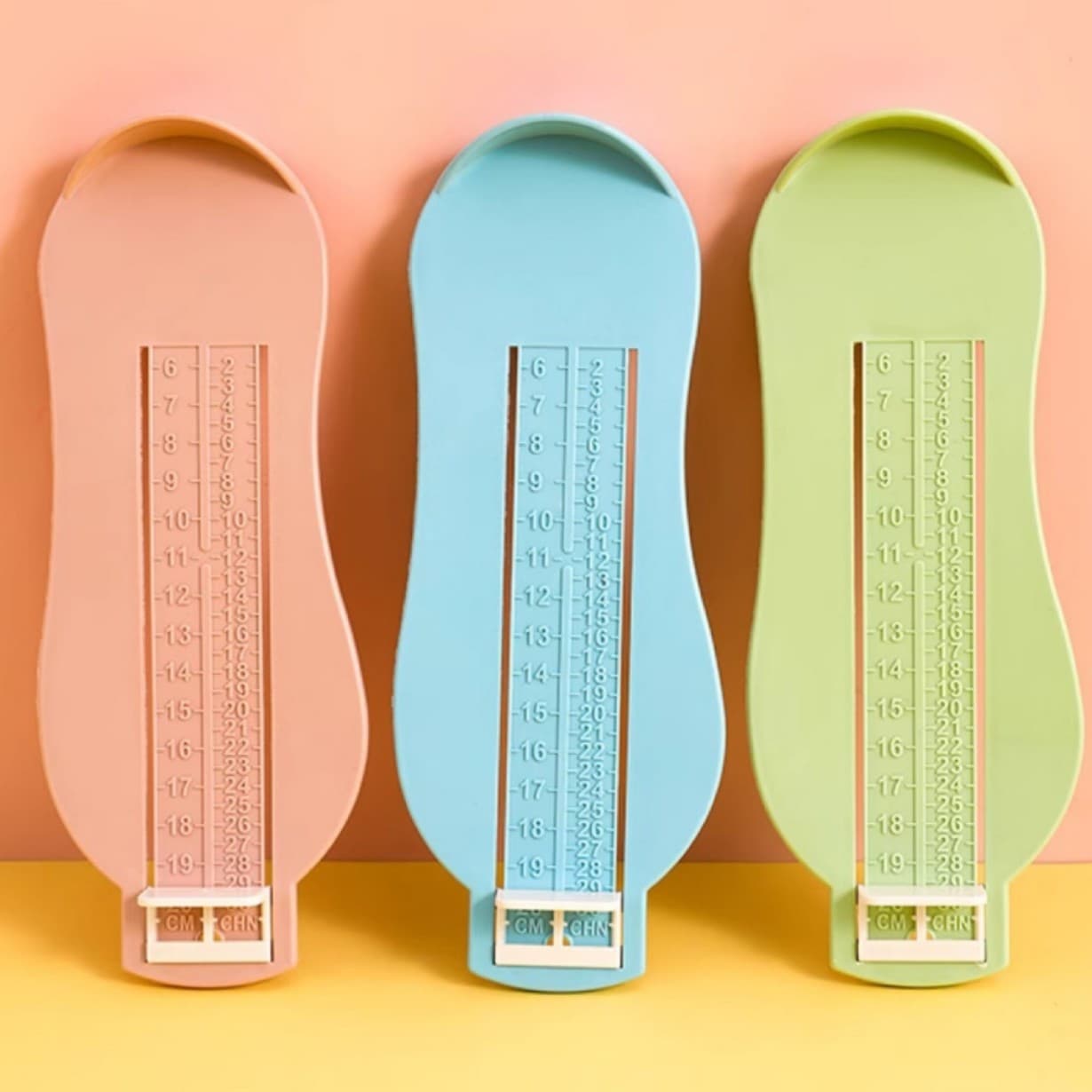 Professional Accurate Foot Measurer for Babies, Children, and Adults, All-Season Universal Kids' Shoe Size Measurement Tool