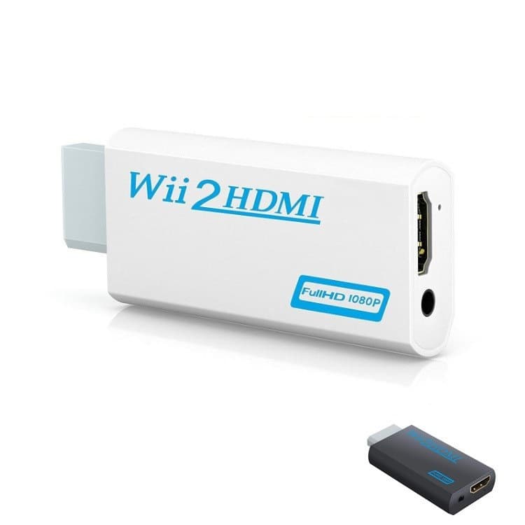 WII to HDMI Converter for Nintendo Wii, Wii2HDMI Game Console 1080P