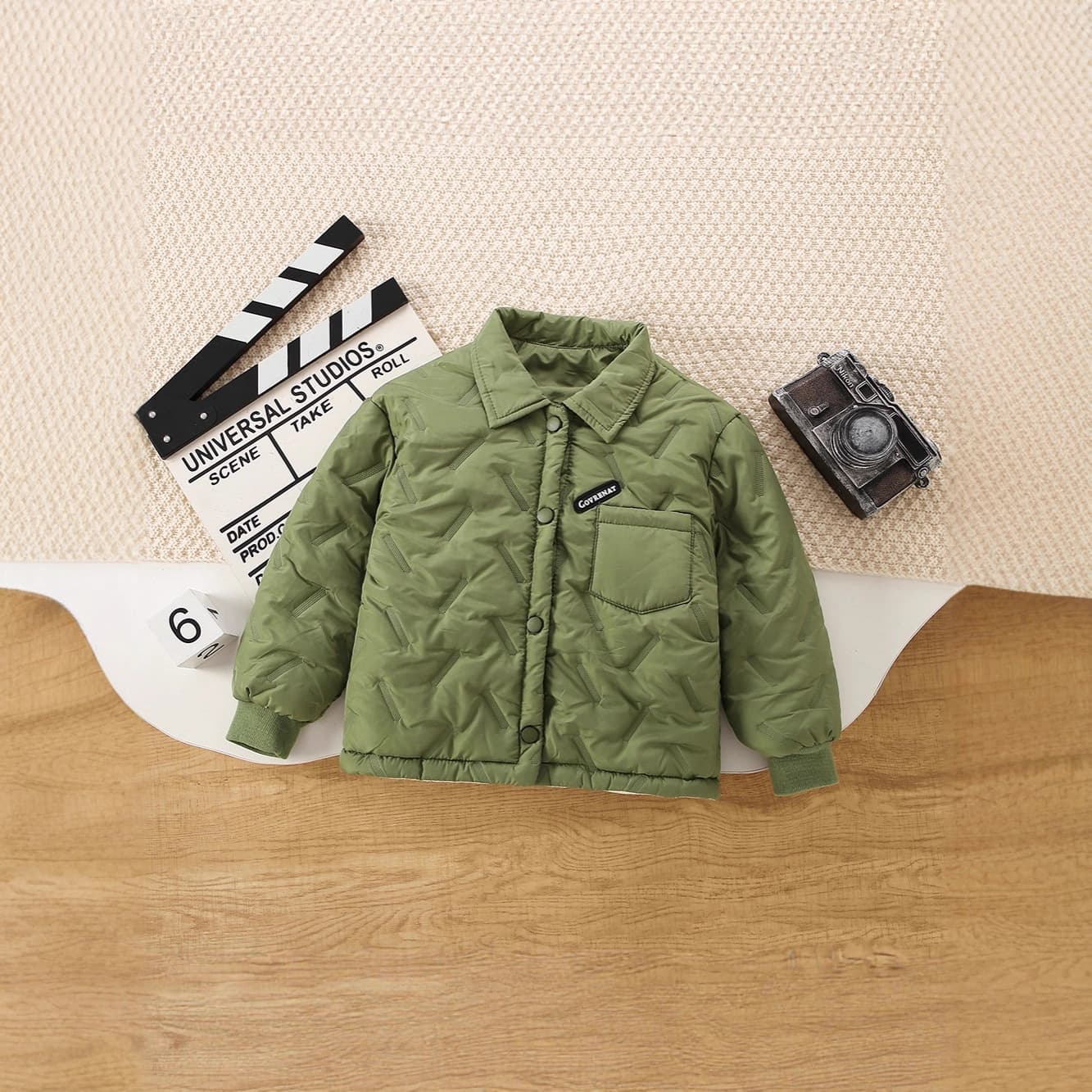 Children's down jackets for boys, girls, and babies, short thin jackets, children's autumn and winter school uniforms artifact liner