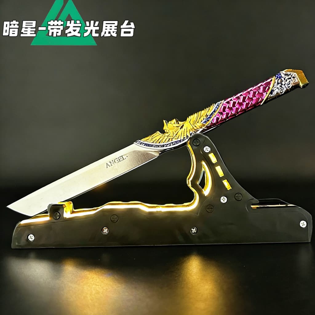 Delta Dark Star Belt Booth Large Full Metal Model Ornament Creed Polaris Dual Form Toy Uncut