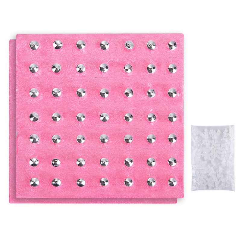 Nail Art Earring Studs for Piercing - Round Bullet Ear Piercing Needle, Ear Piercing Gun, Ear Piercing Tool