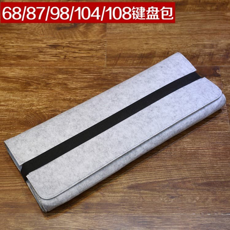 New Thickened High-End Mechanical Keyboard Storage Bag Protective Cover Premium Gaming Keyboard Stand Shockproof Drop Protection