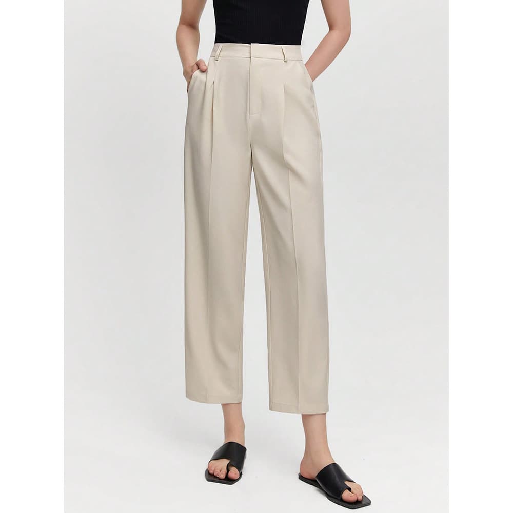 2025 Summer New Straight Casual Pants Women Cross-border Amazon Hot Selling Loose Solid Color Wide Leg Long Pants