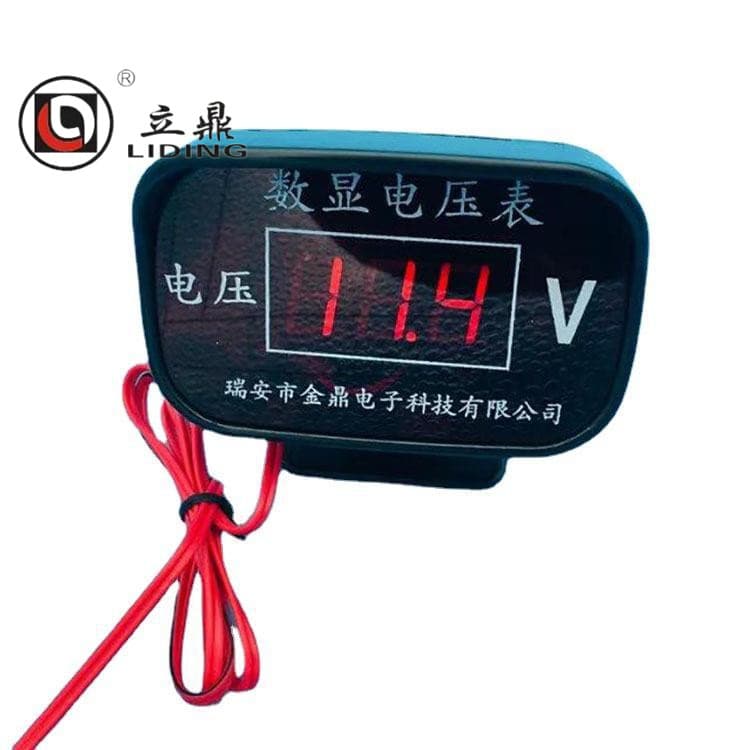 Digital voltmeter, oil pressure gauge, water temperature and voltage meter, water temperature gauge, intelligent air pressure gauge