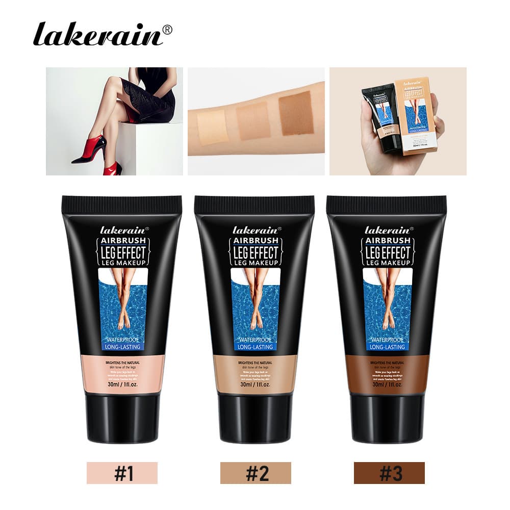 Cross-border lakerain leg concealer leg makeup even skin tone tanning leg highlighter LEG MAKEUP30