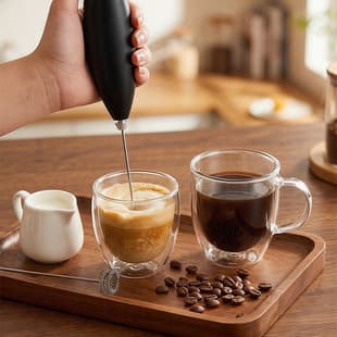 New Cross-Border Home Electric Egg Beater Small Handheld Milk Frother Cream Whisk Coffee Stirrer Wholesale