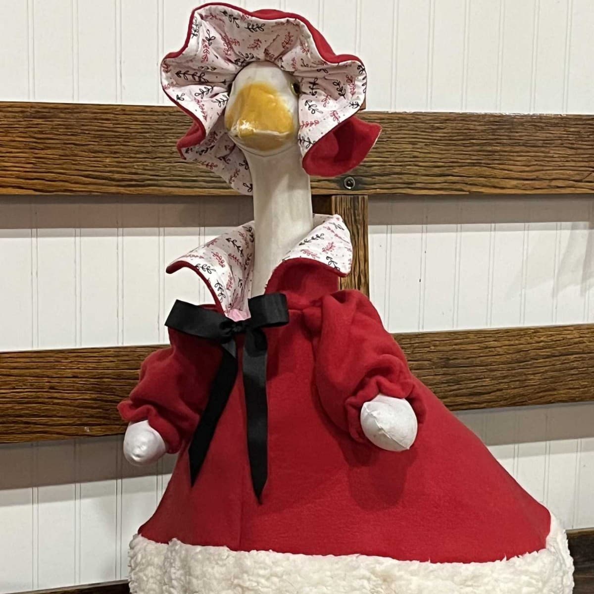 Mrs. Claus Goose: Mrs. Claus, Ready Caroline Goose Costume by Goose Costume