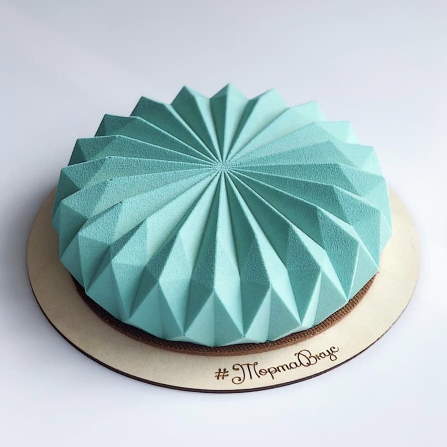 Factory stock mooncake mold, origami round mousse mold, cake mold, silicone mold, baking tools, handmade soap mold