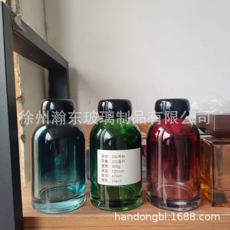 100ml200ml fireless aromatherapy bottle empty bottle glass bottle car aromatherapy bottle diffuser aromatherapy bottle