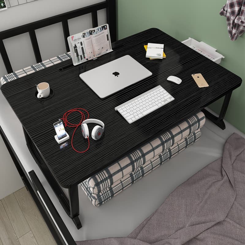 Bed tray laptop table lazy desk foldable dormitory college student writing desk girls bedroom