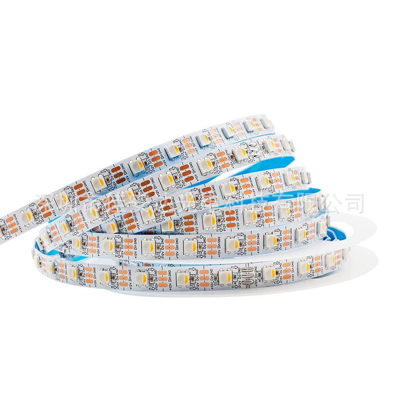 SK6812 RGBW Colorful LED Strip 12V Full Color Strip Built-in 4-in-1 Single-Point Control Flexible Strip