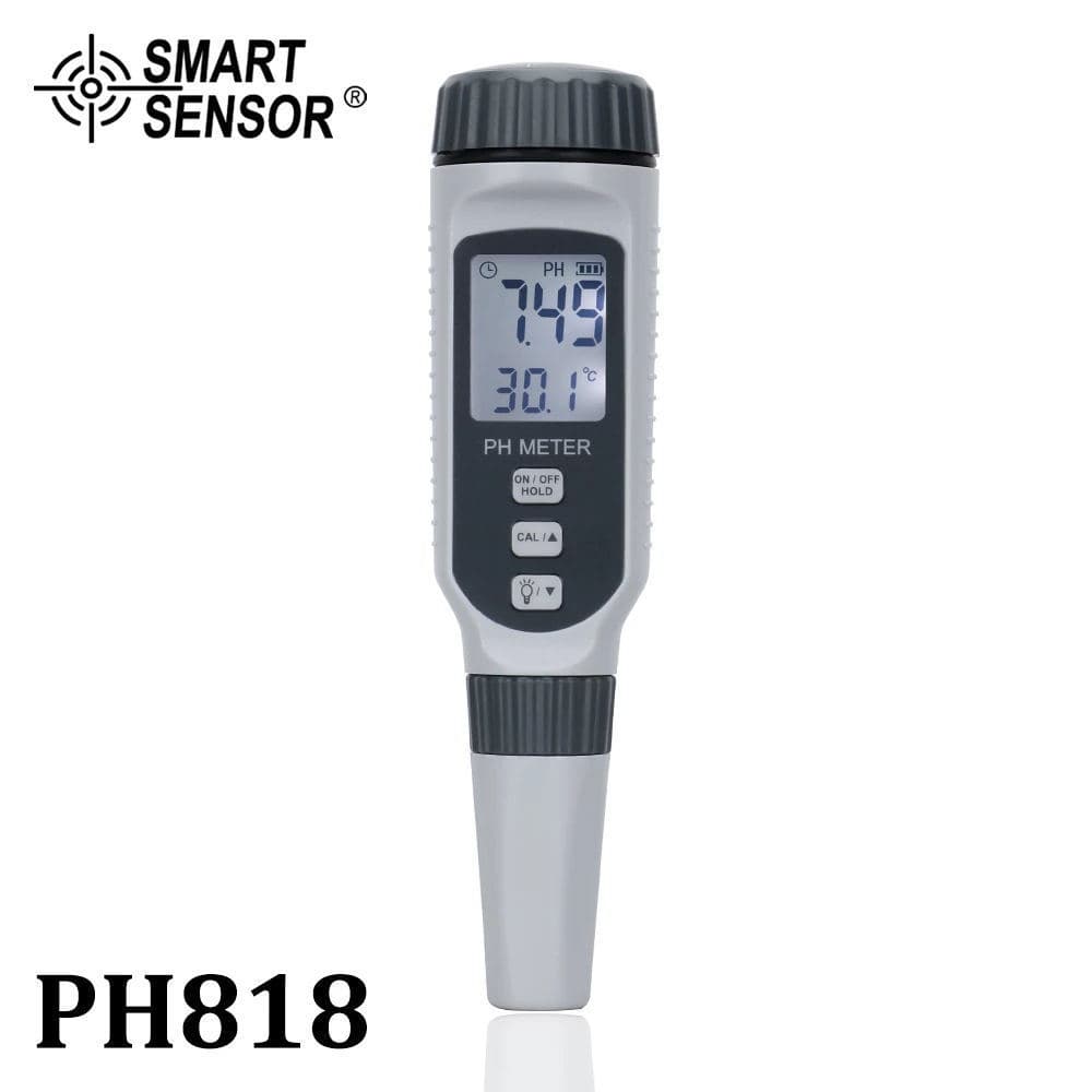 Xima Ph818 Water Quality pH Tester pH Test Pen Aquarium Fish Tank pH Value Digital Display Portable pH Meter