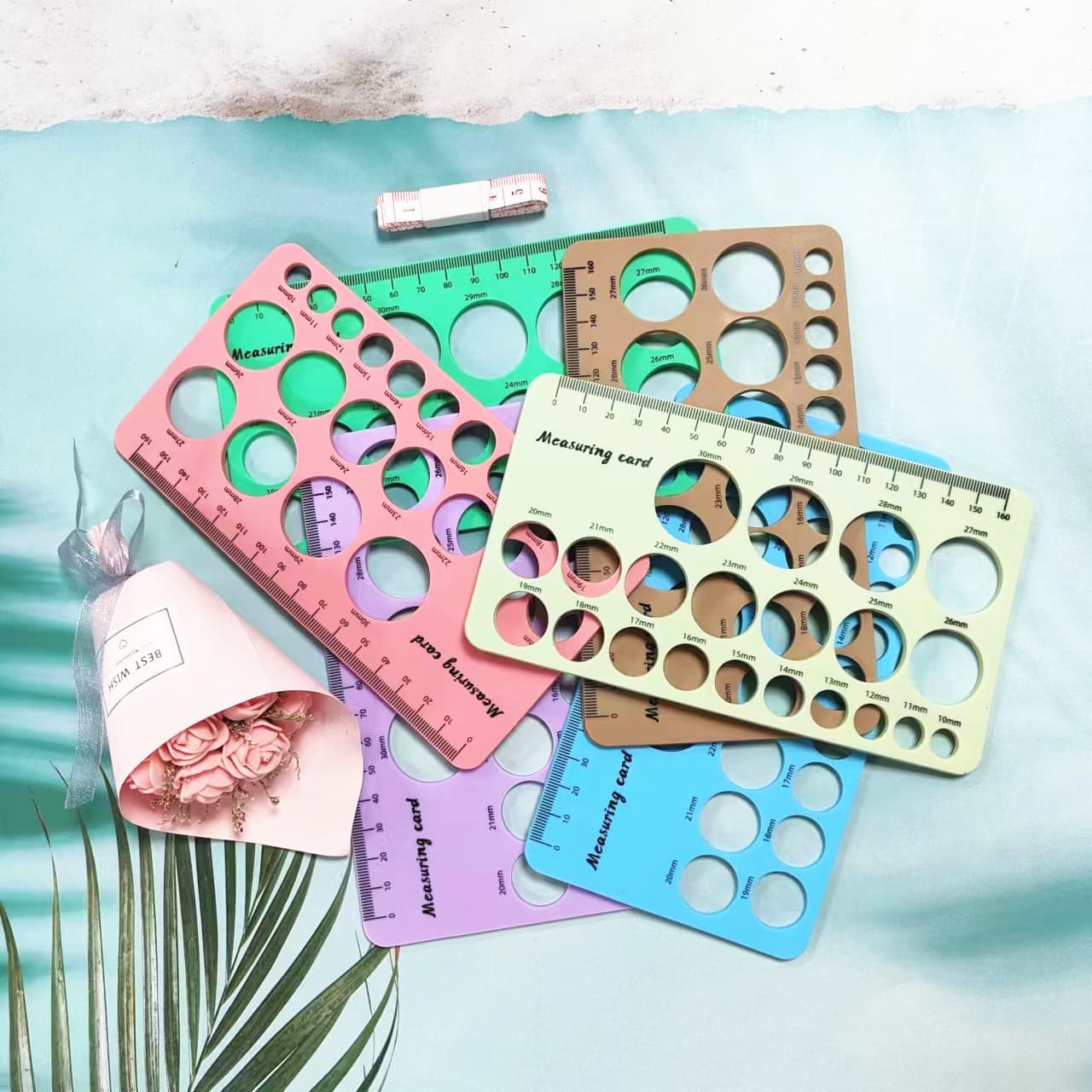 Cross-border Hot Seller Silicone Nipple Measuring Gauge, Customizable with Logo, for Breast Pump and Nipple Measurement