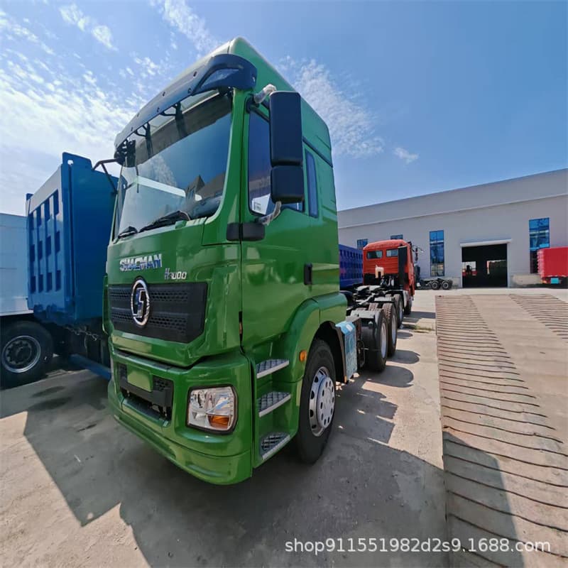 Export supply China Shaanxi Automobile Delong tractor F3000 semi-trailer tractor head CNG refurbished Sinotruk truck head