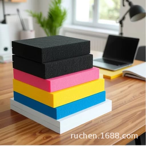 38-degree colored EVA raw material high-density foam board shockproof, impact-resistant, wear-resistant foam board engraved lining