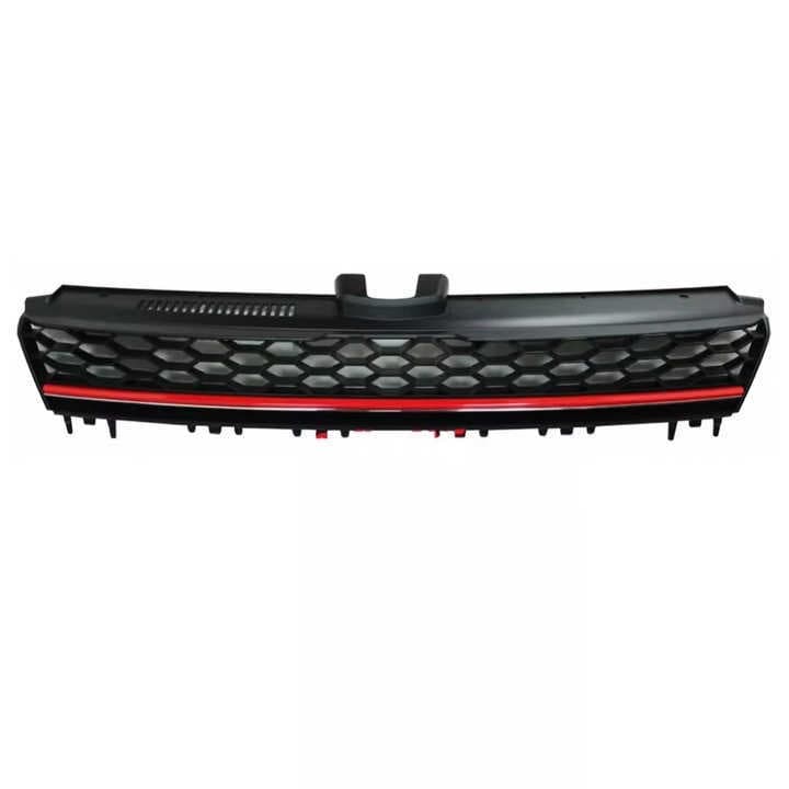 Suitable for 2014-2017 Volkswagen Golf MK7 GTI without front grille red trim/chrome trim