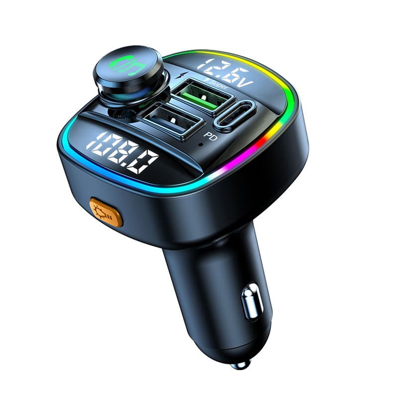 C22 Car Bluetooth MP3 Player Hands-Free Bluetooth Calling Lossless Sound Quality PD/QC3.0 Fast Charging Car MP3