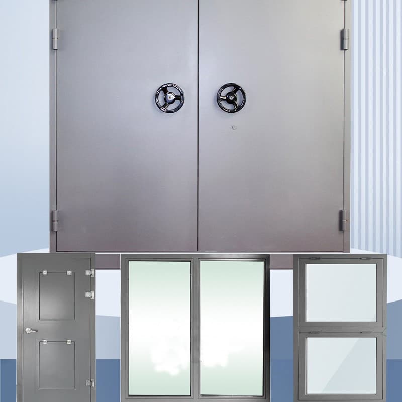 Explosion-proof venting doors and windows for chemical plants, boiler room steel windows, direct supply from explosion-proof chemical factories