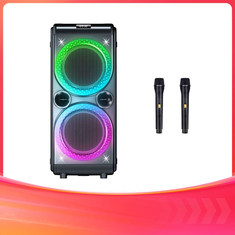 Party Speakers Portable Wireless Bluetooth Speaker for Home Parties, Outdoor Gatherings, and Square Dancing