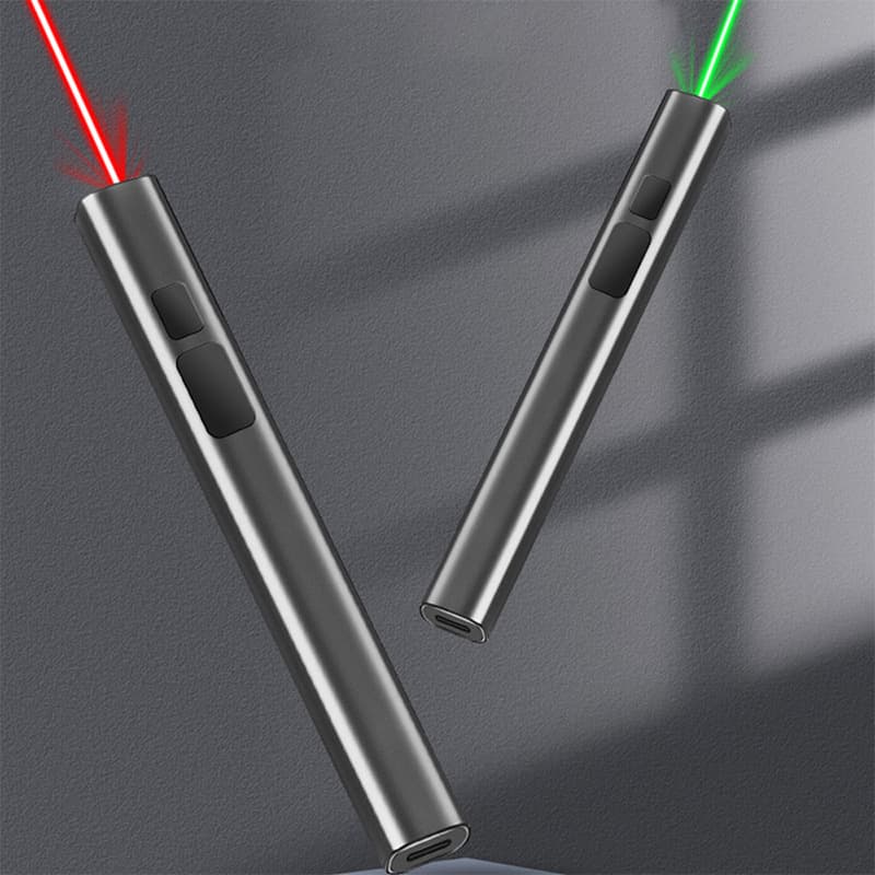 756 Type-C Rechargeable Green Laser Pointer for Real Estate Sales, Sand Table Laser Pointer, High-Power Laser Pen Electronic