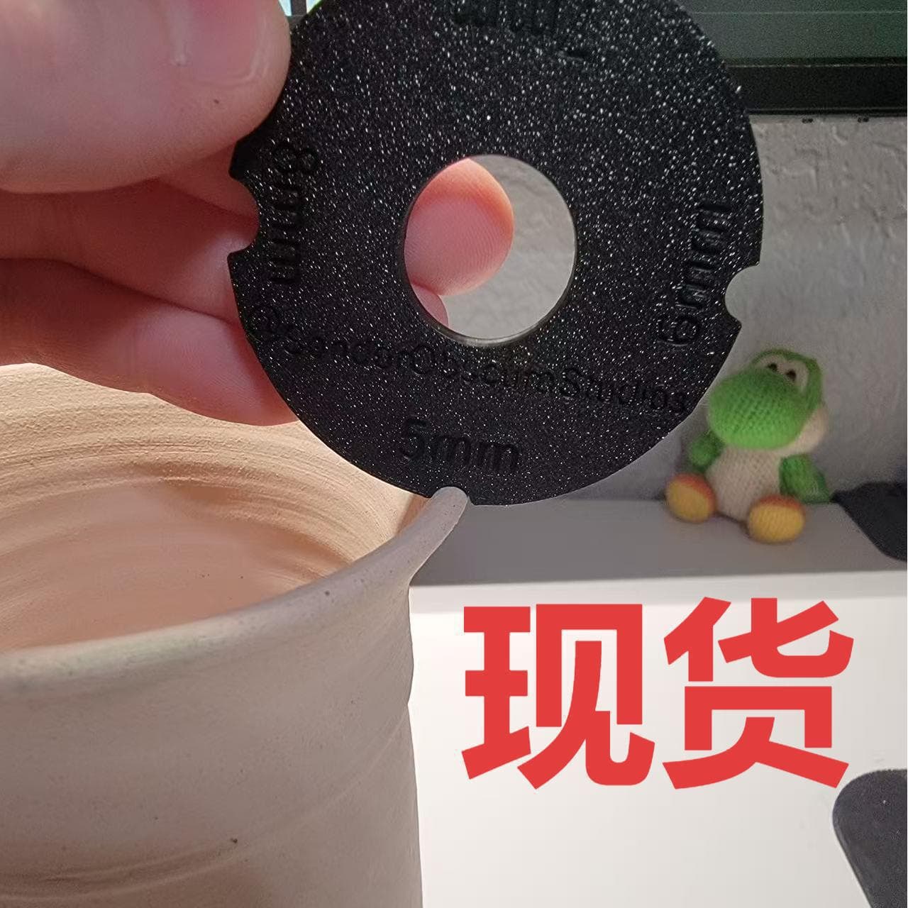Cross-Border New Product Pottery Vessel Rim Sizing Tool
