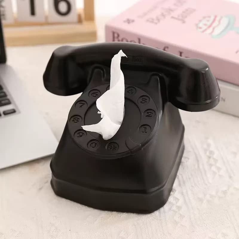 Cross-border Cute Siamese Cat Tissue Box Living Room Napkin Holder Car Tissue Box Home Coffee Table Decoration Creative Ornament