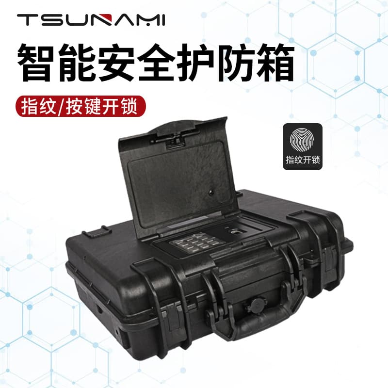 Manufacturers supply fingerprint button security boxes, portable safes for transporting jewelry and valuable documents and items
