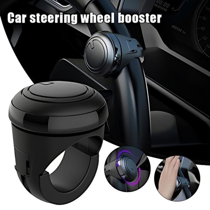Car Steering Wheel Spinner Knob Multifunctional Premium Driving Aid One-Hand Steering Assist Driving Helper Creative