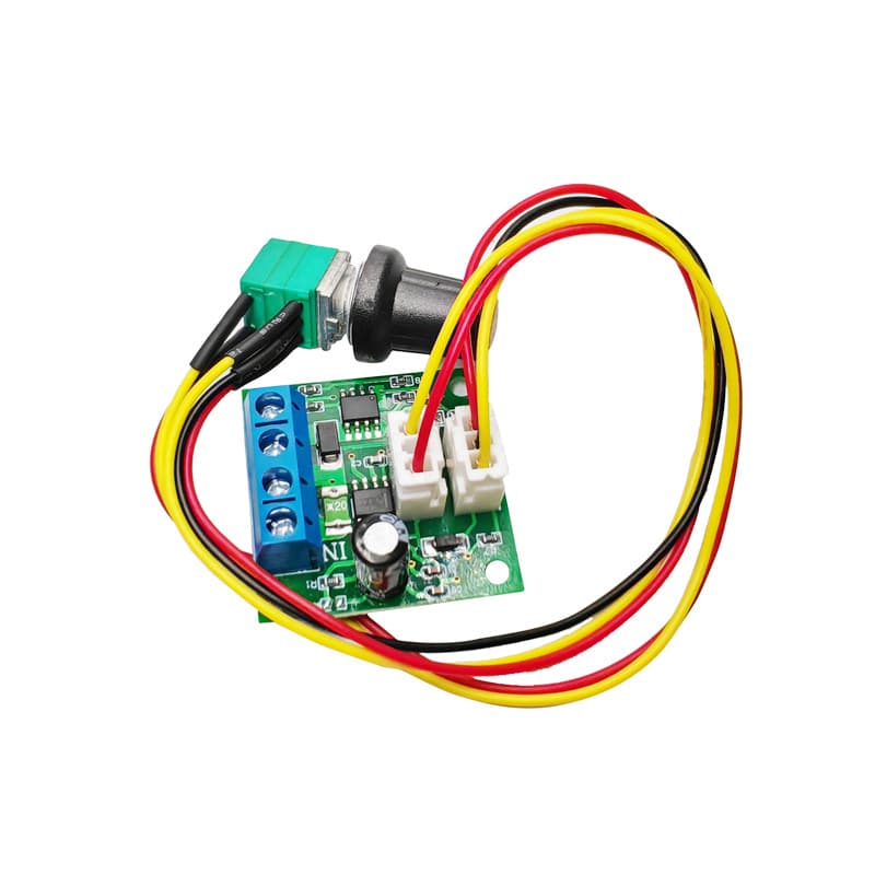 DC Brushed Motor Speed Controller 3.7V 5V 9V 12V 15V PWM Speed Control Module with Switch 2A Speed Regulator Board