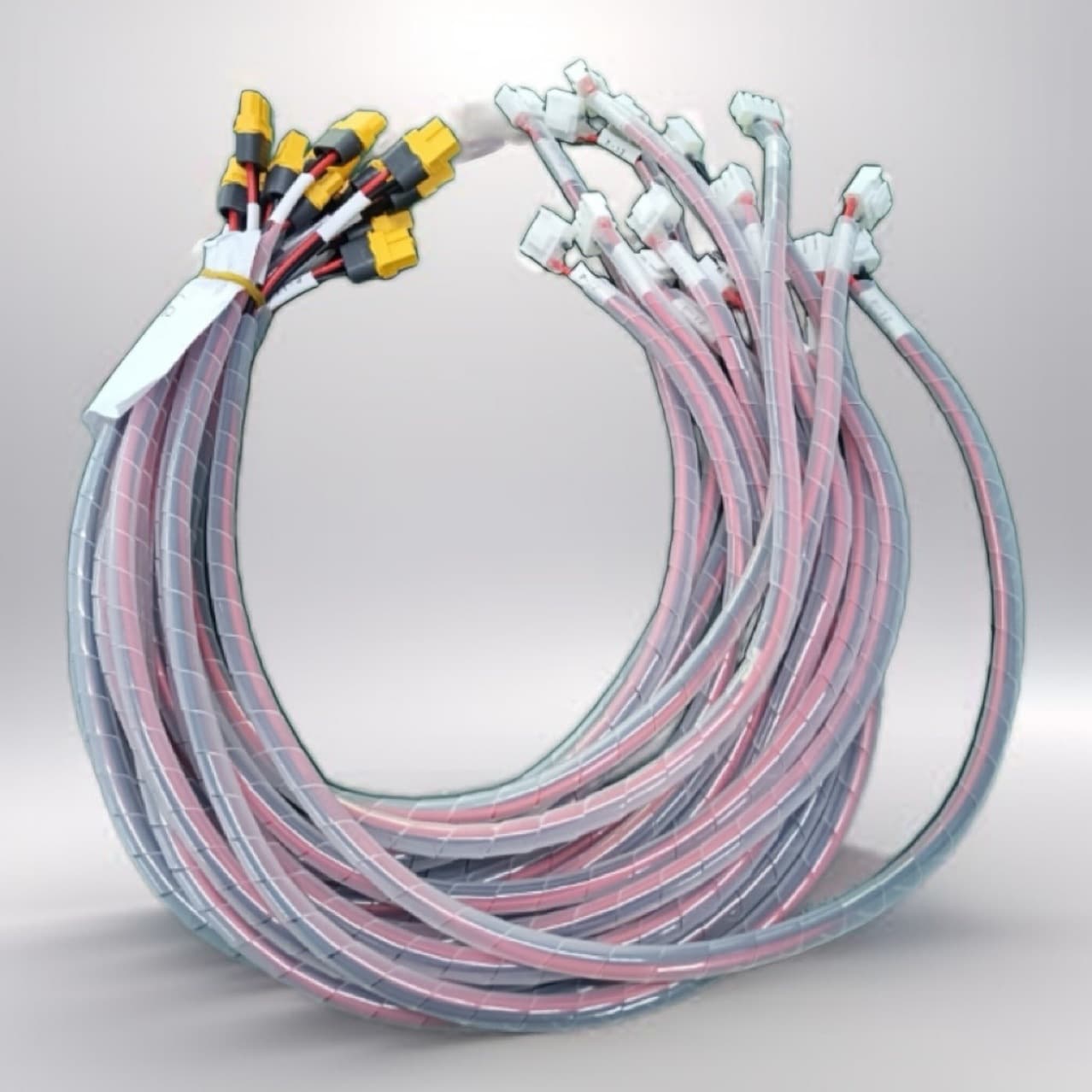 SM connector terminal wires, male/female LED neon light strip connectors for small night lights