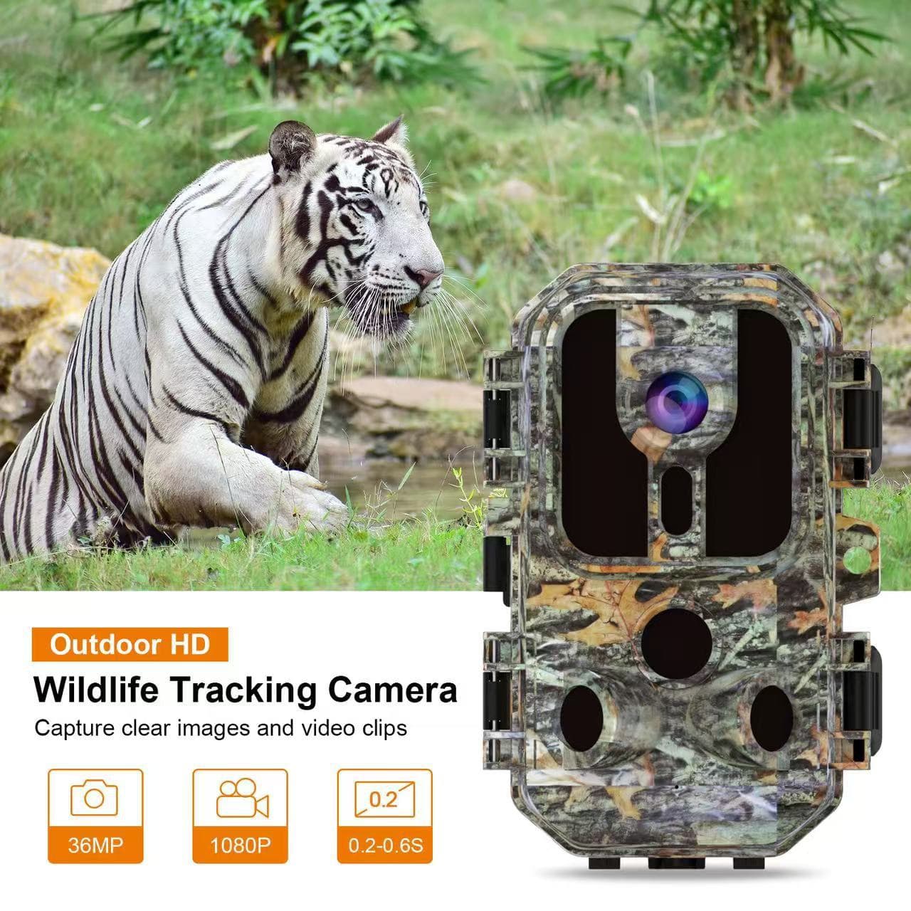 Cross-border HD PIR Infrared Night Vision Hunting Camera Orchard Outdoor Camera Night Vision Tracking Motion Detection Hunting Camera