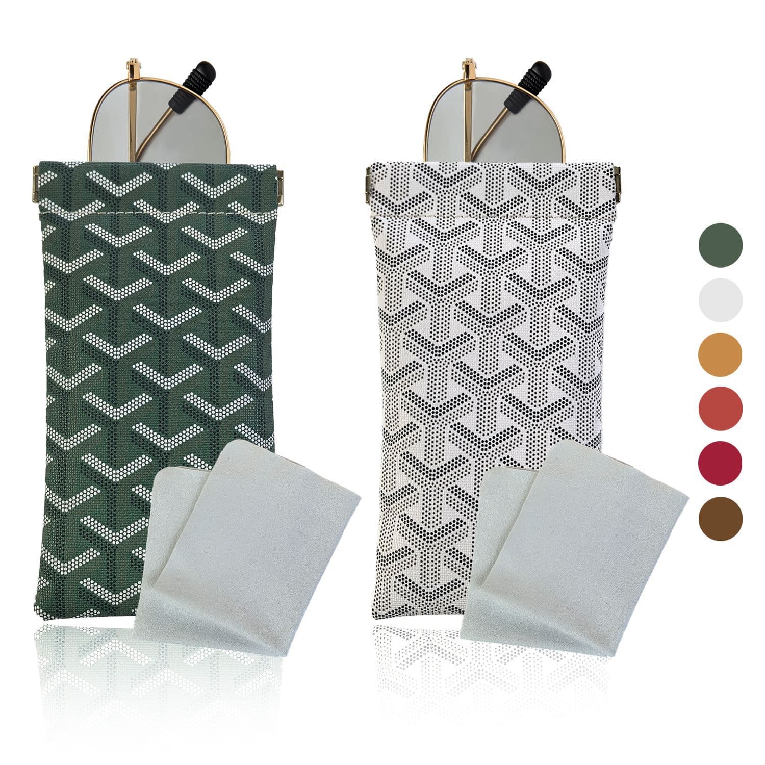 Minimalist Universal Sunglasses Storage Bag Portable Glasses Case Lipstick Earphone Organizer Multifunctional Clutch
