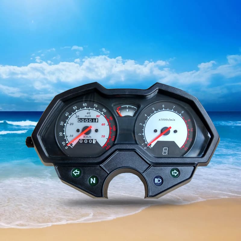 Zongshen Surpass motorcycle meter tricycle odometer cross-border export Southeast Asia South America anti-fog anti-dust direct sales
