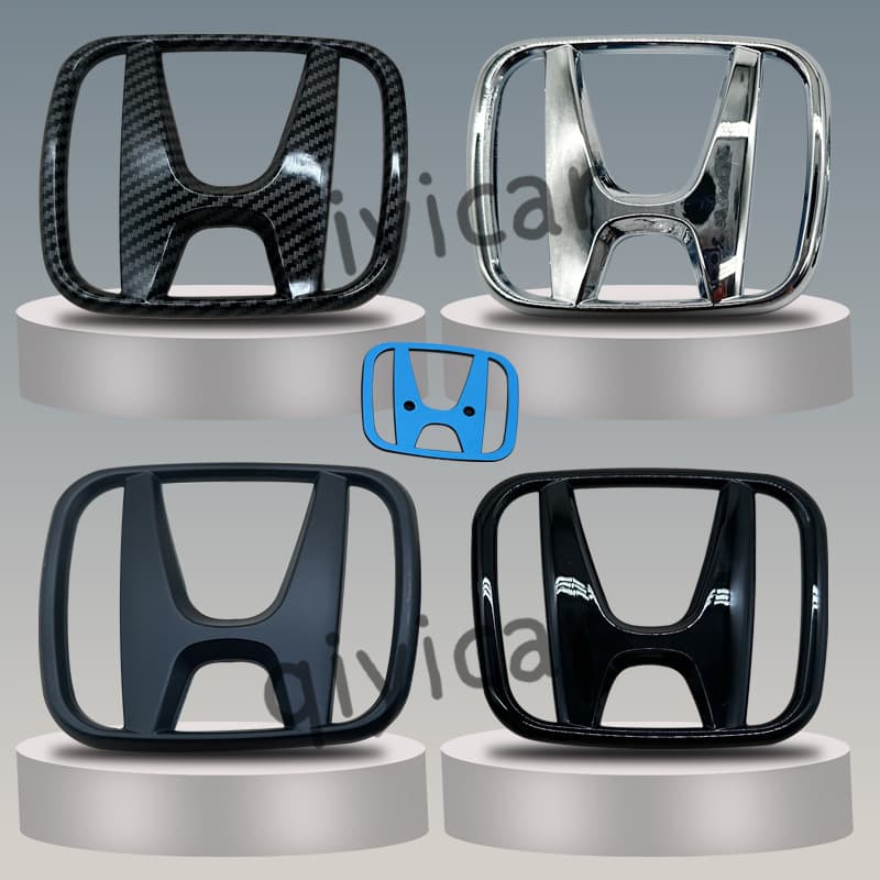 Honda Emblem Replacement Front and Rear Original Emblem Fit for Civic Accord City CRV Odyssey Shadow XRV Models