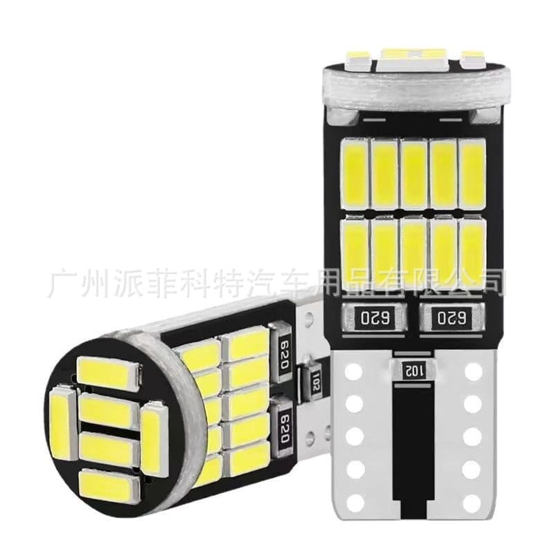 Car LED Position Light T10 4014 26SMD Decoding High Brightness W5W Dome Light License Plate Light Bulb