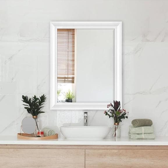 Dance studio full-length mirror frame, fitness practice wall-mounted mirror, dressing mirror with wooden mounting frame manufacturer wholesale