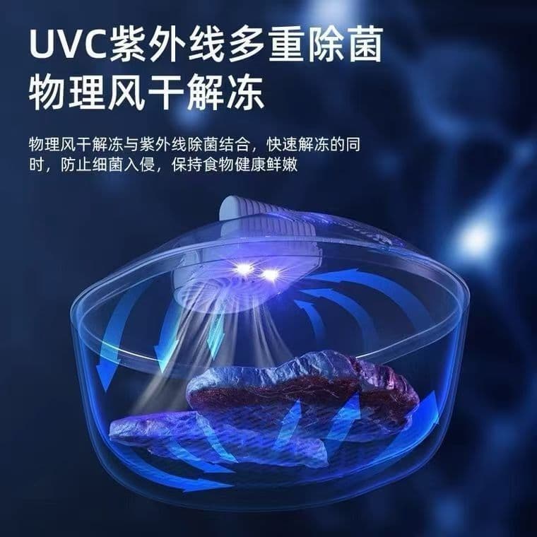 Factory wholesale 2025 new household meat steak preservation food machine 4-in-1 defrosting induction cooker