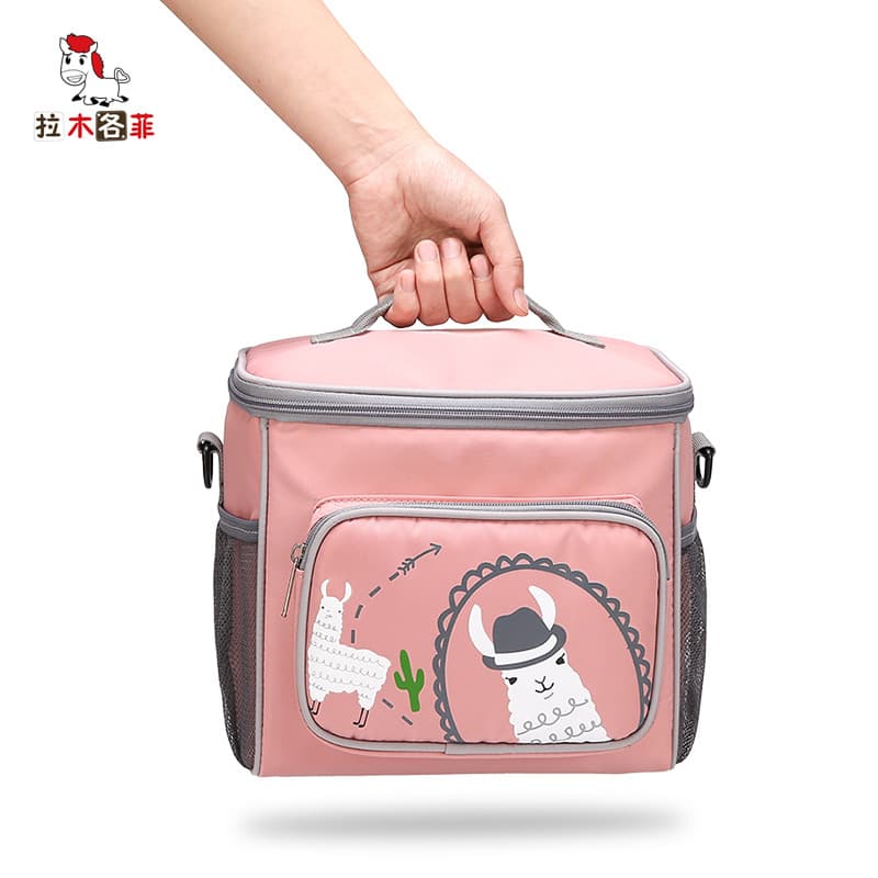 Customized portable insulated lunch bags, outdoor BBQ picnic bags, takeout delivery ice packs, and insulated bags.