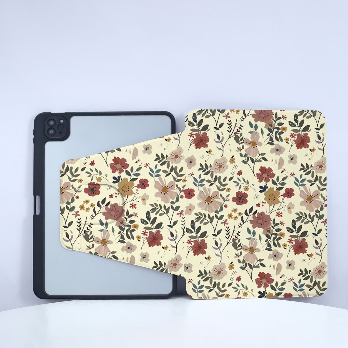 Factory wholesale Samsung tablet protective case s7/s8/s9/s9fe rotating s7fe protective case A9plus pen slot