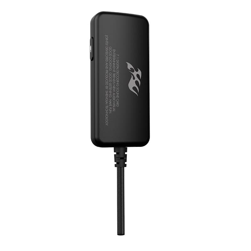 GM9 Simulated 7.1 Channel External USB Gaming Mouse with Dynamic Sound Card for Pure On-Site Restoration, Esports Dedicated